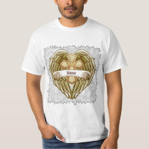 Chemise de croix chrétienne de la Couronne T-shirt