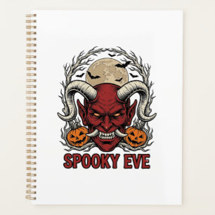 Chemise de démon Halloween avec citrouille de grav