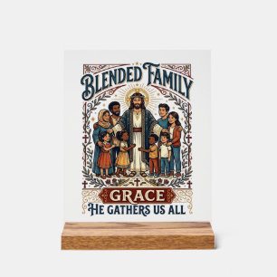 Chemise de famille recomposée Jésus Chemise chréti