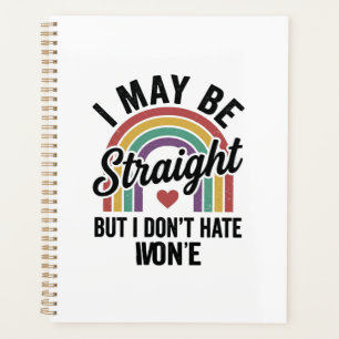 Chemise de fierté arc-en-ciel Straight But Kind Vi