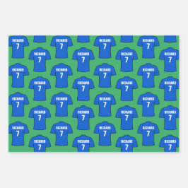 Chemise de football en feuilles de papier d'envelo
