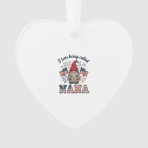 Chemise de grand-mère vintage Gnome Nana patriotiq