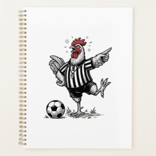 Chemise de gravure vintage de football de poulet d