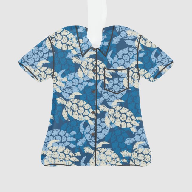 Chemise de Hawaïen de tortue de mer de Honu Aloha (devant)