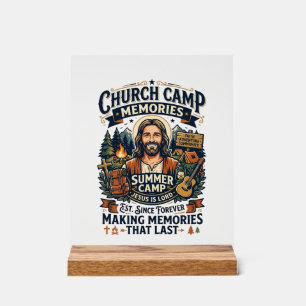 Chemise de nostalgie du camp VBS de l'église de Jé