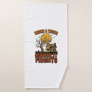 Chemise de nuit d'arbre vintage de lune hantée d'H