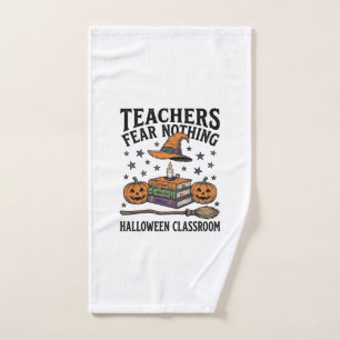 Chemise de professeur Halloween avec livres de sor