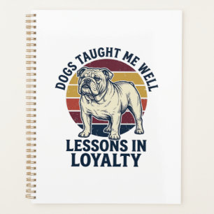 Chemise de sagesse canine Graphique de leçon de bo