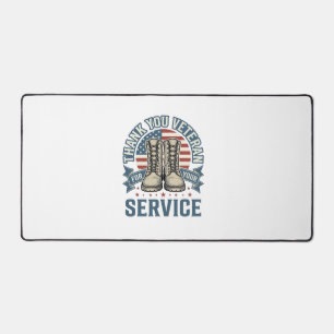 Chemise de service de bottes patriotiques de vétér