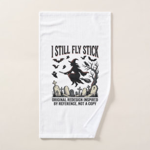 Chemise de sorcière conduisant avec un jeu de mots
