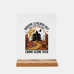 Chemise de technicien de scène de crime Funny Hall