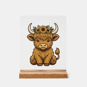 Chemise de vache des Highlands Art de veau de tour