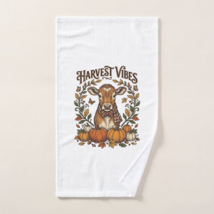 Chemise de veau d'automne Gravure vintage Moisson