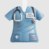 Chemise d'infirmière en broderie personnalisée Orn