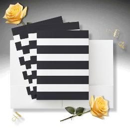 Chemise Dossier Élégant Chic Noir Et Blanc Gratté