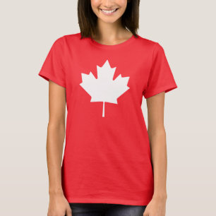 Chemise drapeau du Canada T-shirt Feuille d'érable
