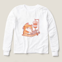 Chemise drôle de chat de café, programmeur surmené