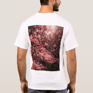 Chemise en T-shirt à impression recto-verso rose H