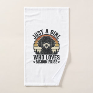 Chemise Fille Bichon Frise Amoureux de Chien Vinta