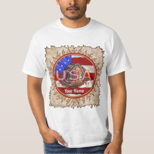 Chemise Flag Rondo Firefighter  t-shirt