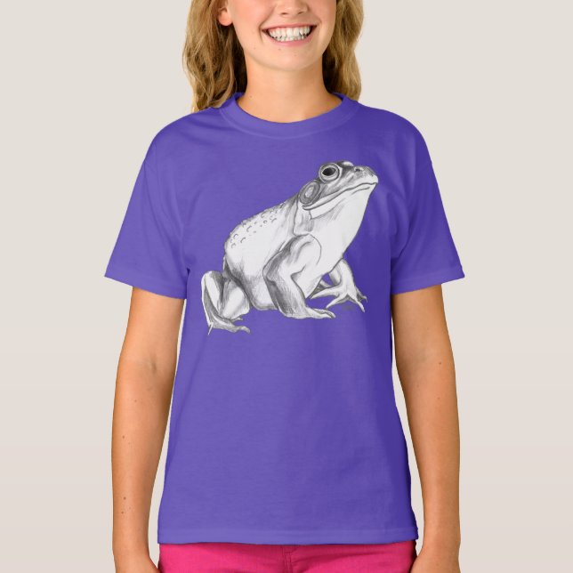 Chemise grenouille à bullfrog T-shirt d'art Chemis (Devant)