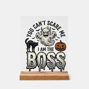 Chemise Halloween Boss Ghost Gravure Vintage Desig