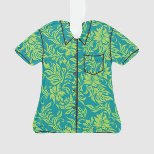 Chemise hawaïenne de Pareau Flora de ketmie de