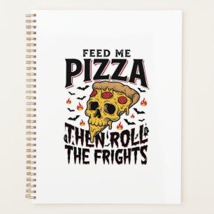 Chemise Horreur Pizza Gravure Vintage Soirée Ciném