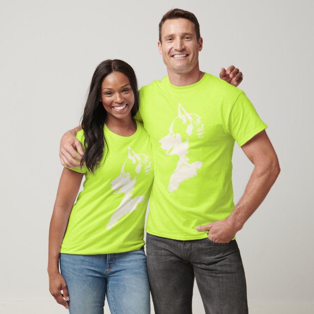 Chemise Husky T-shirt Husky Pup Sled Chien Chemise (Unisexe)
