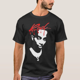 Chemise Lotta Rouge, T-shirt Classique Carti