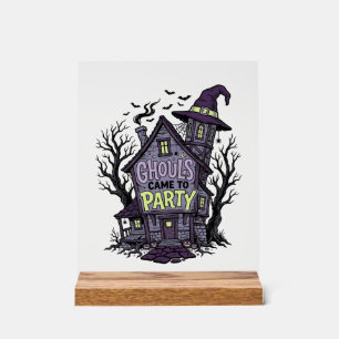 Chemise Maison Hantée Mignonne Soirée Halloween Dé