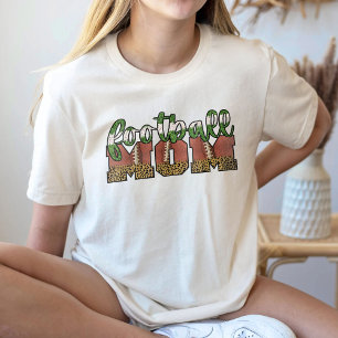 Chemise Maman FootBall. T-Shirt Pied Cute