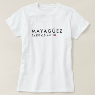 Chemise Mayaguez Porto Rico T-shirt Coordinates