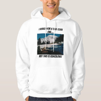 Chemise Mount Rainier. Sweat - shirt à capuche T-s