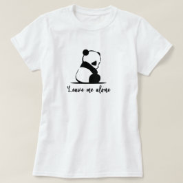 Chemise Panda T-shirt Cute Giant Panda Sad Panda S
