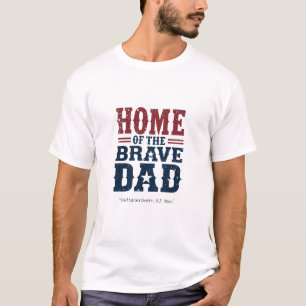 Chemise pour papa fier - T-shirt patriotique perso
