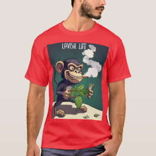 chemise Psycho Monkey Lavish T-Shirt