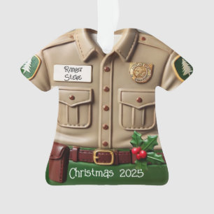 Chemise Ranger Park - Ornement de Noël personnalis