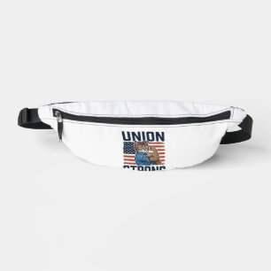 Chemise Rétro Patriotique Travailleur Félin Union
