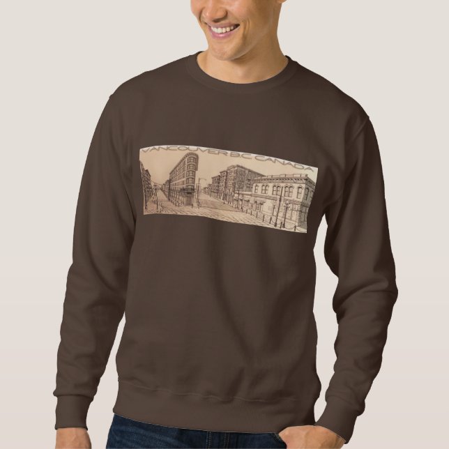 Chemise Souvenir de Vancouver Hommes Gastown Sweat (Devant)