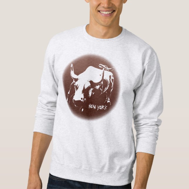 Chemise souvenir NYC Bull Sweatshirt New York (Devant)