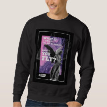 Chemise sweatshirt à typographie motivationnelle E