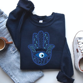 Chemise sweatshirt Mauvais Œil, Cadeau de protecti