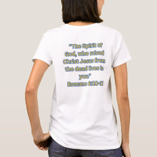 Chemise T-shirt à croix chrétienne de pouvoir de r