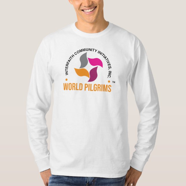 Chemise T-Shirt à long feutre pour les pèlerins du (Devant)