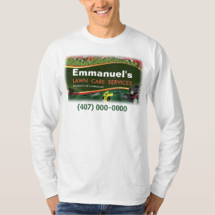 Chemise T-Shirt À Long Sleeve Pour L'Aménagement