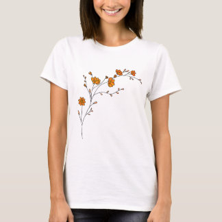 Chemise T-shirt à manches courtes pour femme en co