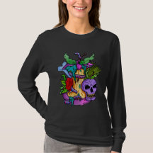 Chemise T-shirt à manches longues Poison Apple
