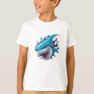 Chemise T-Shirt avec logo de requin