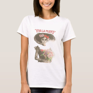 Chemise T-shirt d'art squelette vintage pour le Jo